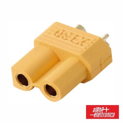 Ficha XT30 Fêmea P Bateria ALPHA