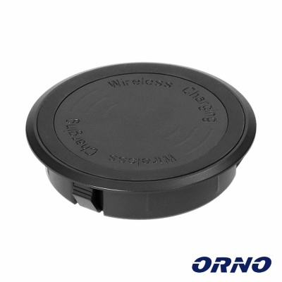 Carregador Por Indução QI de Embutir Ø70mm ORNO