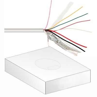 CABO ALARMEPORTEIRO 4+2 CONDUTORES LSZH
