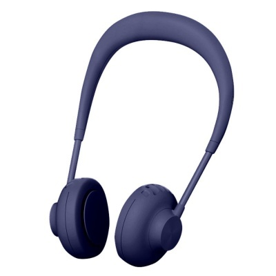 Ventoinha Portátil P Pescoço Azul