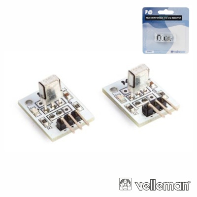 MÓDULO RECEPTOR INFRAVERMELHO 37.9 kHz  VELLEMAN