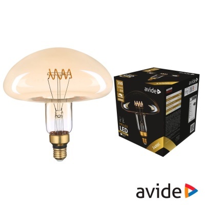 Lâmpada E27 6W Filamento 2400K 300lm AVIDE