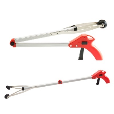 Pinça P Lixo Doméstico E Jardim Dobrável 77cm