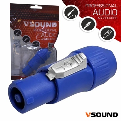 Ficha Speakon Macho de 3p VSOUND