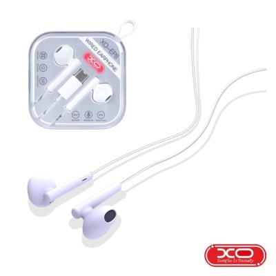 Auscultadores C Fios Stereo Branco XO