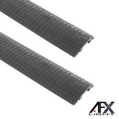 Conjunto 2 Rampas Proteção 1 Via P Cabos Máx 200kg AFXLIGHT