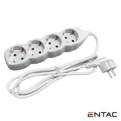 Tomada Elétrica C 4 Saídas 1.5m Entac
