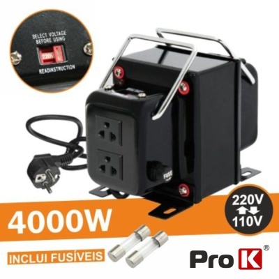 ALIMENTADOR 110V-220V  220V-110V 4000W PROK