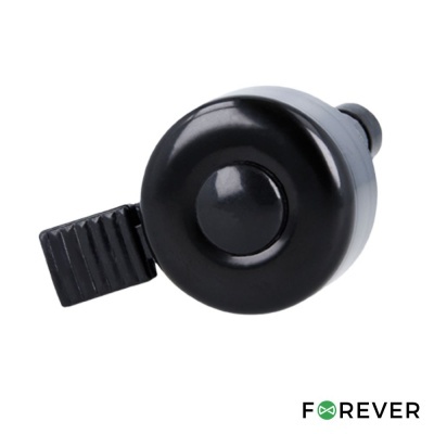 Campainha P Bicicleta Ø3.5cm Preto FOREVER