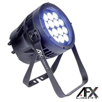 Projetor C 14 LEDS 15W RGBW DMX Zoom IP65 AFX