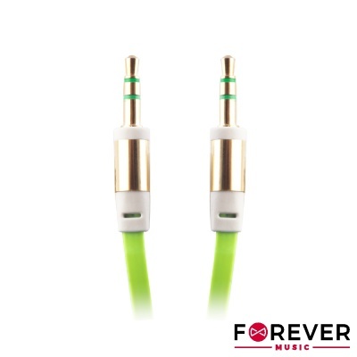 CABO JACK 3.5MM MACHO  JACK 3.5MM MACHO 1M VERDE ST FOREVER
