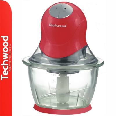 Picadora 300W 800ml Vermelho TECHWOOD