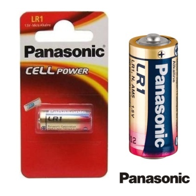 PILHA ALCALINA LR1N 1.5V BLISTER PANASONIC