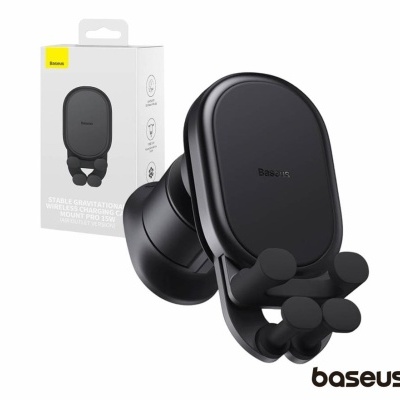 Suporte Telemóvel Gravity C Carregamento Indução 15W BASEUS