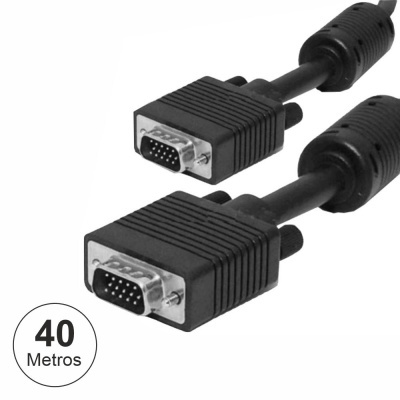 Cabo VGA Macho  Macho 40m C Filtro