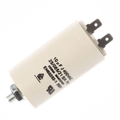 Condensador Arranque 10uf 400V + Terra