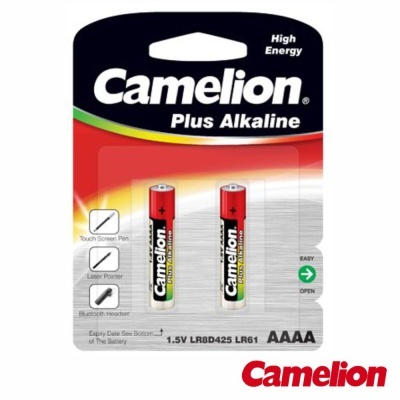 PILHA ALCALINA LR61AAAA 1.5V 2X BLISTER CAMELION