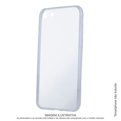 Capa de smartphone transparente para proteção