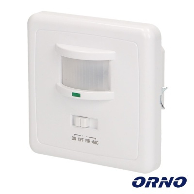Detector De Movimentos E Som Pir P Encastrar Branco ORNO