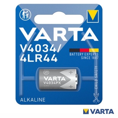 Pilha Alcalina 4LR44 6V 100mA Blister VARTA