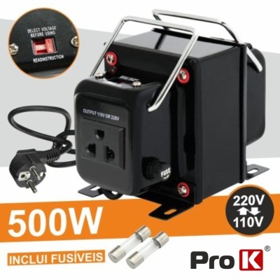 ALIMENTADOR 110V-220V  220V-110V 500W PROK