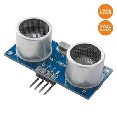 MÓDULO C SENSOR DE DISTÂNCIA ULTRASÓNICO 2-450CM P ARDUINO
