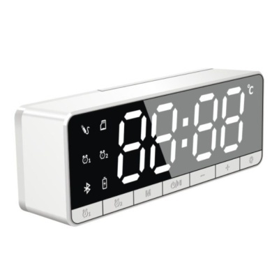 Relógio Despertador BluetoothMicroSD