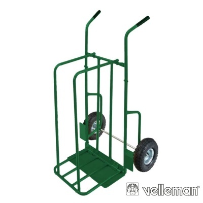 CARRINHO P TRANSPORTE DE MADEIRA MAX 250KG VELLEMAN