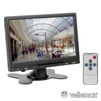MONITOR DIGITAL TFT-LCD 7" C COMANDO DISTANCIA 16:9 4:3