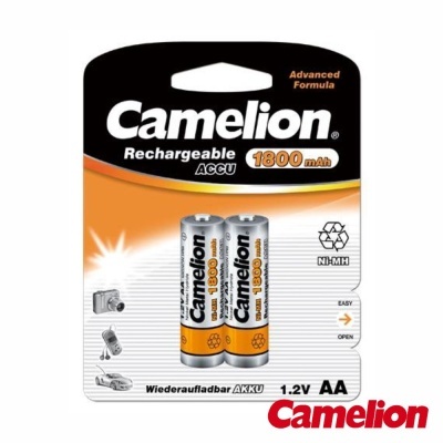 Bateria Ni-Mh AA 1.2V 1800mAh 2x Blister CAMELION