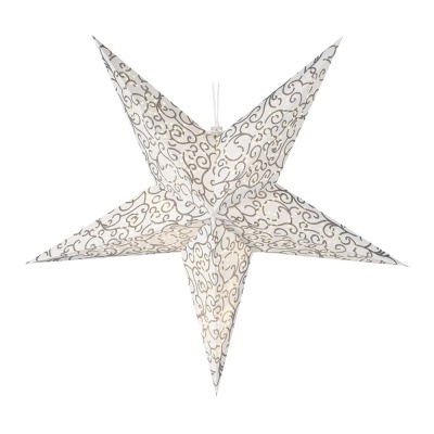 Estrela Decorativa C 10 LEDS Branco Quente 60cm