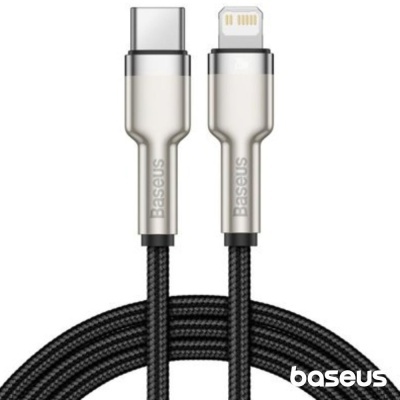 Cabo USB-C Macho P Lightning Macho PD 20W 1m Cafule BASEUS