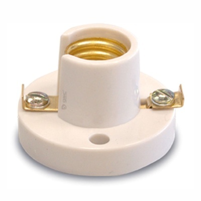 Casquilho P Lâmpada E10 Branco