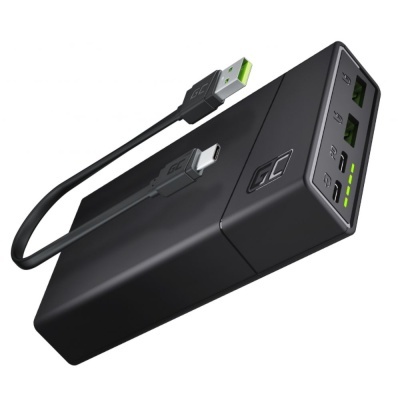 Powerbank 20000mAh C Ficha USB-C 18W PD GREEN CELL