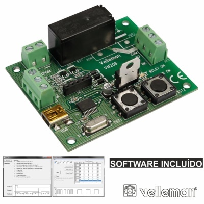 MÓDULO DE TEMPORIZADOR UNIVERSAL COM INTERFACE USB