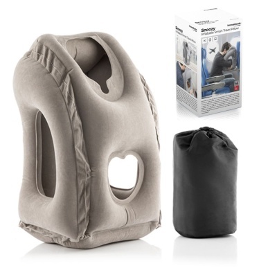 Almofada de Viagem Insuflável Frontal