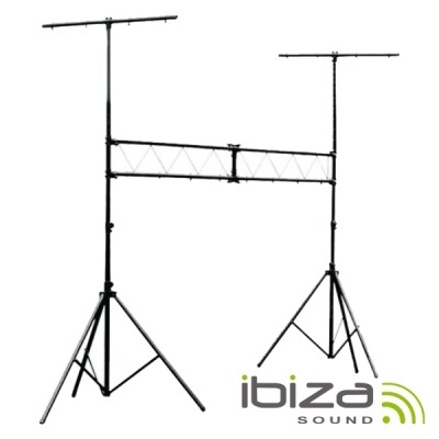 SUPORTE P LUZES 2 BARRAS 2.4-4M 70KG IBIZA