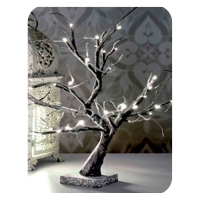 Árvore 3D Sakura c Efeito Neve 45cm IP20