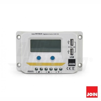 Regulador Painel Fotovoltaico 10A 1224V JOIN