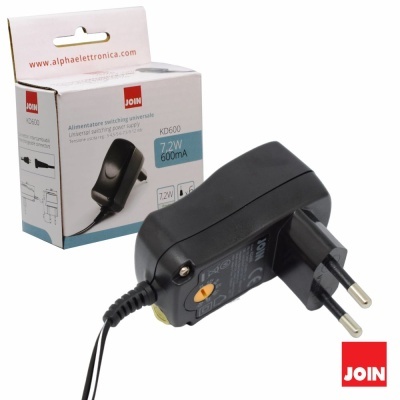 ALIMENTADOR UNIVERSAL COMUTADO 3-12V 600MA JOIN