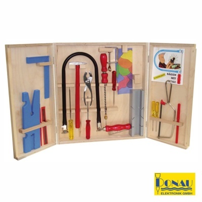 CONJUNTO DE FERRAMENTAS E AQUARELAS P MODELISMO DONAU