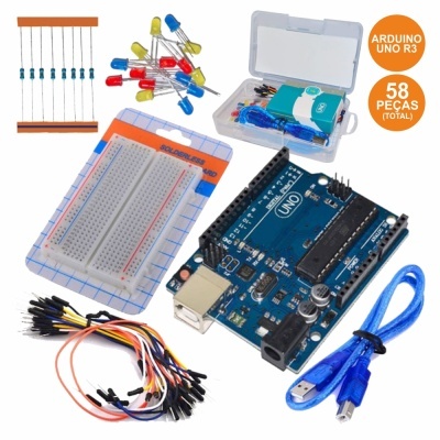 Kit Iniciação P Arduino Básico