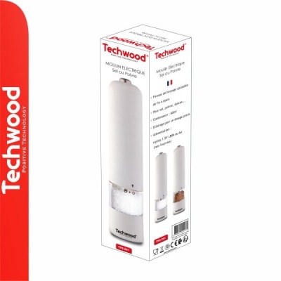 Moinho Eléctrico Duplo Saleiro E Pimenteiro Techwood