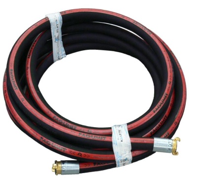 MANGUEIRA 25MM- 40BARS P MÁQUINA PROJETAR 10M-  1MLB/1"ROSCA MACHO