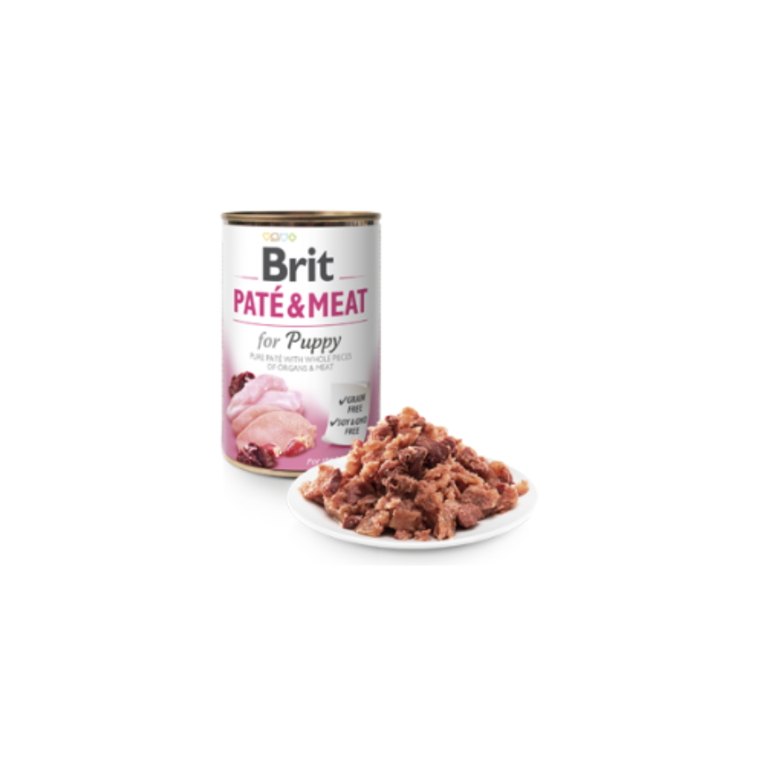 Brit Care Dog Paté & Meat for Puppy | Wet (Lata) | 400 g