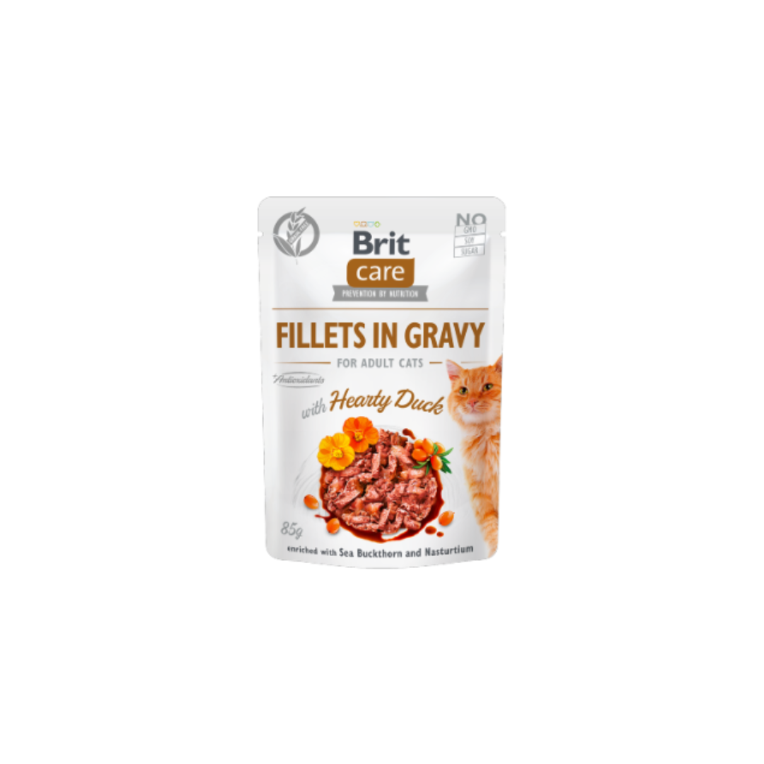 Alimento húmido para Gatos Brit Care Cat | Wet (Saqueta) | 85 g