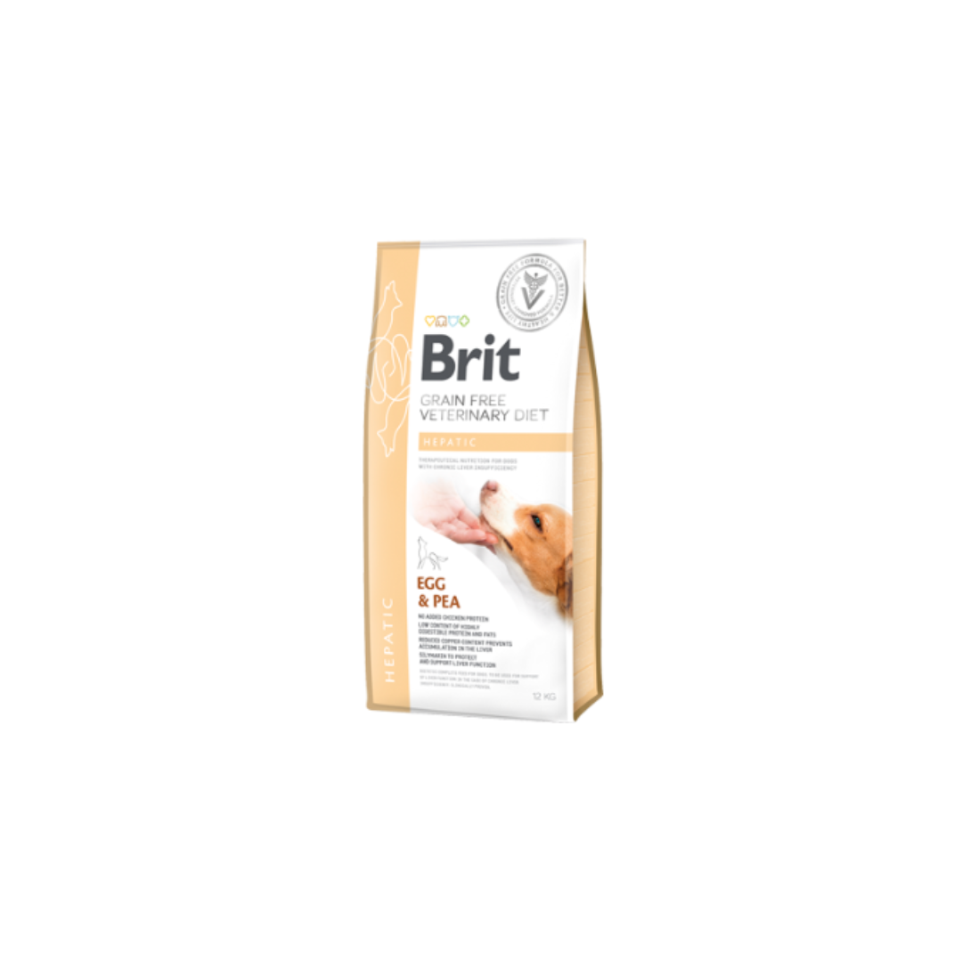 Brit Veterinary Diet Dog Hepatic Grain-Free Egg & Pea
