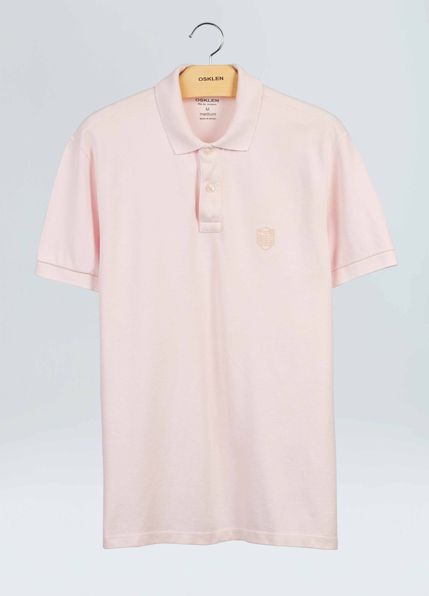 Polo Masc Brasao Embossed Color Mc Osklen