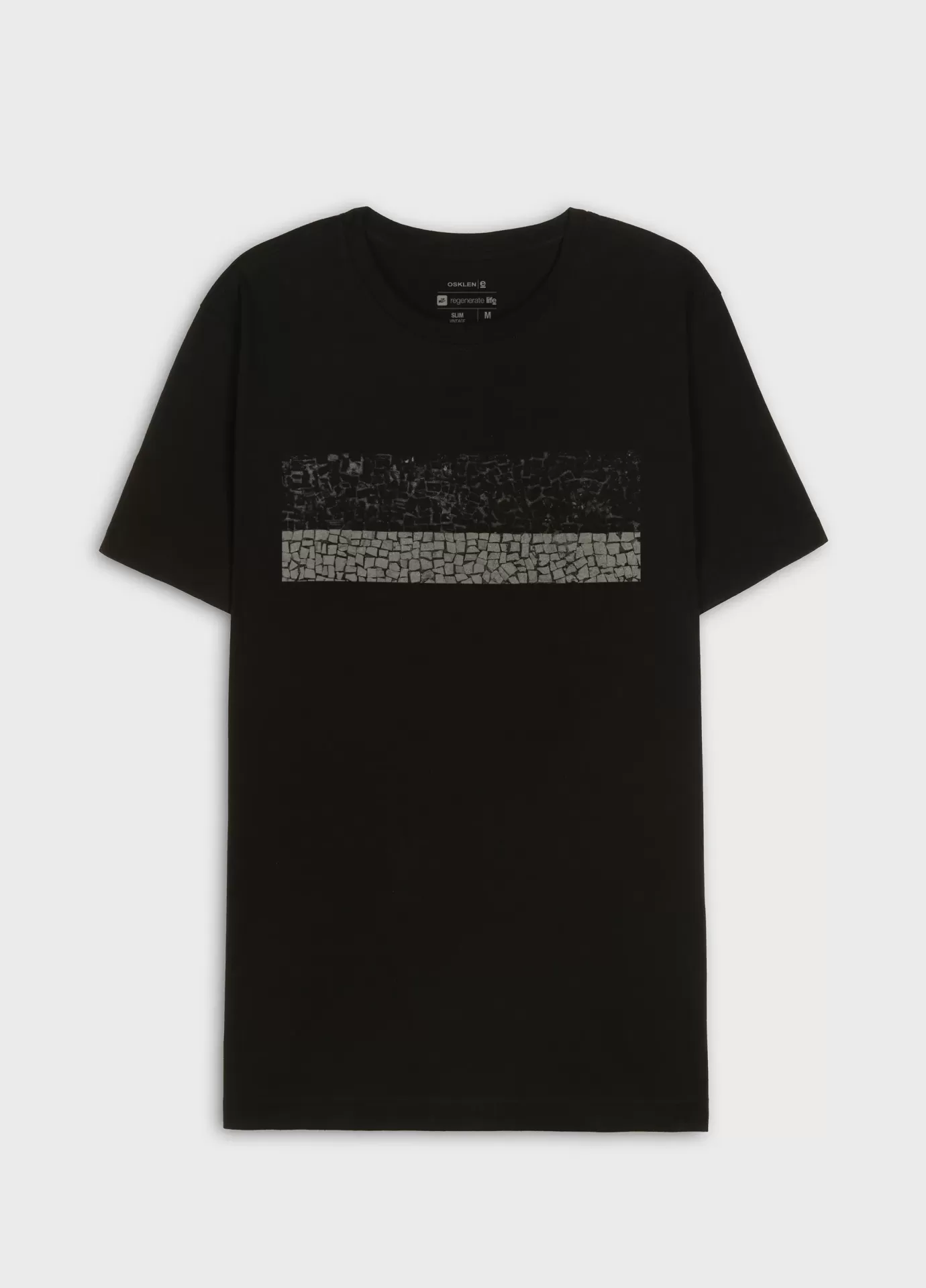 T-shirt Vintage Calçadão Listrado Osklen