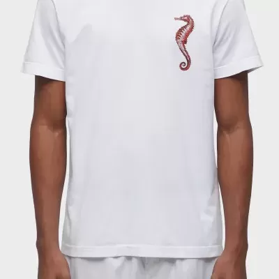 T-shirt Stone Sea Horse Colors Osklen